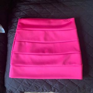 Small Pink Mini Skirt